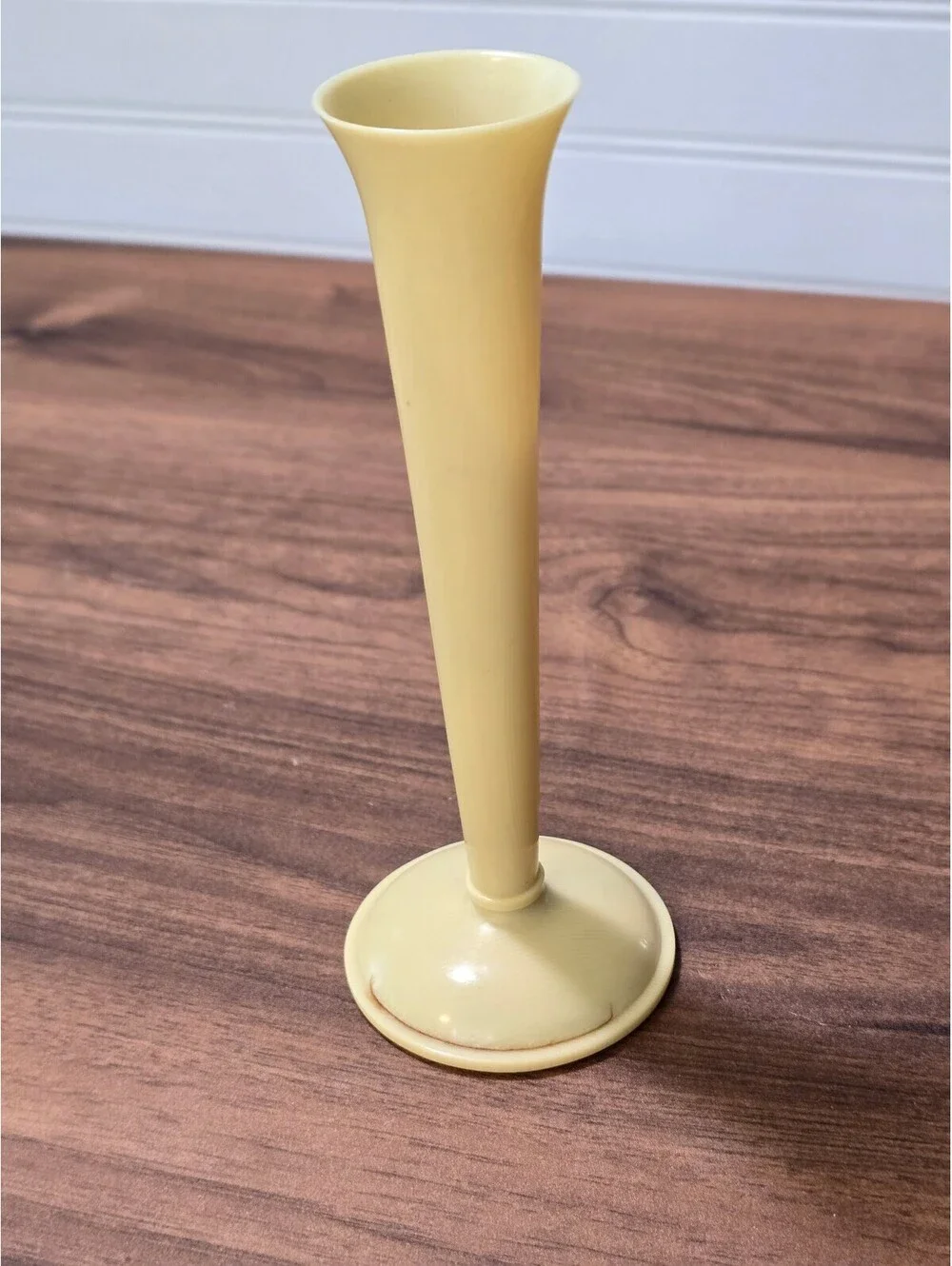 Vintage Cream Celluloid Bud Vase 9